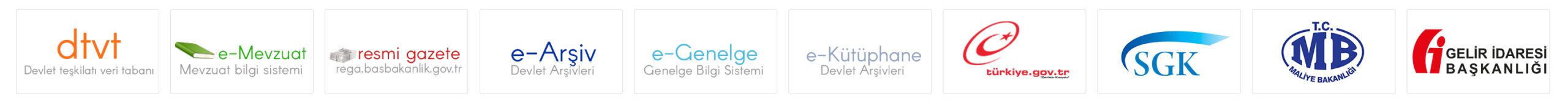 Resmî kurumlar ve mevzuat bağlantıları
